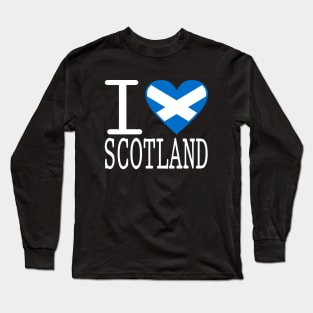 I love Scotland Long Sleeve T-Shirt